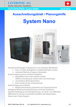 System Nano - Leitronic AG