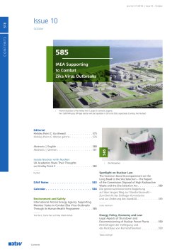 Issue 10 585 - Kernenergie.de