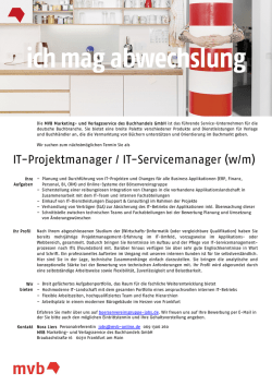 IT-Projektmanager / IT