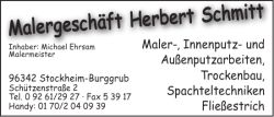Malergesch&auml;ft Herbert Schmitt