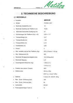 Datenblatt Matilsa