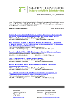 (DOI: 10.17169/FUDOCS_series_000000000250) Institut Futur