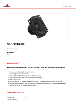 SPH-30X/4SW