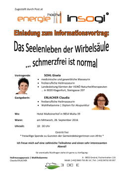 Info - heilmasseur