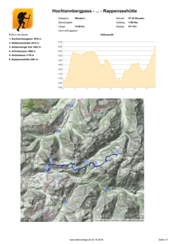 Hochtannbergpass - - Rappenseeh&uuml;tte