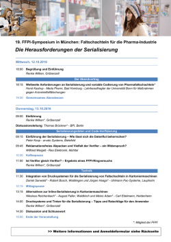 FFPI Symposium 2016
