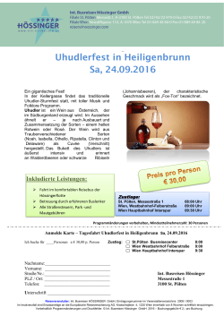 + infoblatt als pdf - Int. Busreisen Hössinger GmbH