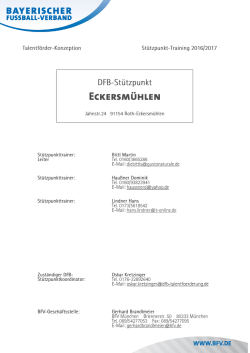 Informationen f&uuml;r die eingeladenen Spieler