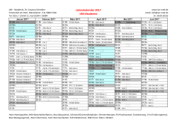Jahreskalender 2017 IAN