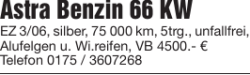 Astra Benzin 66 KW