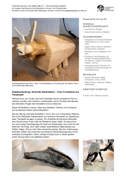 Holzbearbeitung: Schnelle Abstraktion – Vom Fundstück zur
