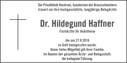 Dr. Hildegund Haffner