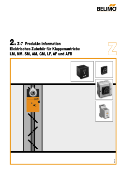 2.Z-7 Produkte-Information Elektrisches Zubehör für