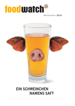 ein schweinchen namens saft