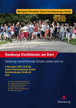Hamburgs Viertkl&auml;ssler am Start