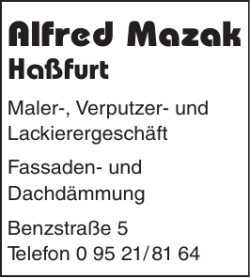 Alfred Mazak