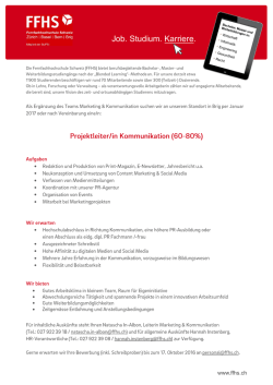 Job. Studium. Karriere.