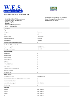 E-Plus BASE All-in Plus 5000 MB