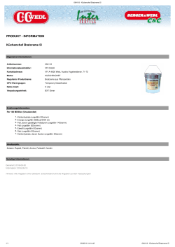 Produktdatenblatt