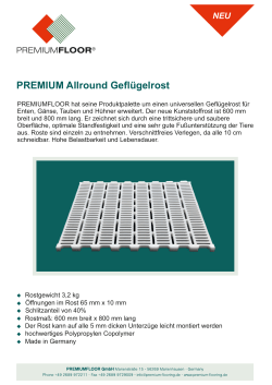 PREMIUM Allround Geflügelrost - premium
