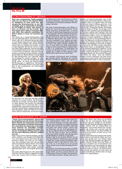 Review auf das Bluesfestival Baden 2016