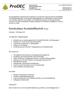 m/w - ProDEC GmbH