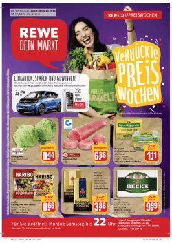 EINKAUFEN, SPAREN UND GEWINNEN!