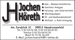 Am Jurablick 31 · 95512 Neudrossenfeld E-Mail jochen
