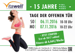 Info - Vitawell Goslar