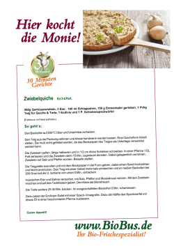 Hier kocht die Monie!