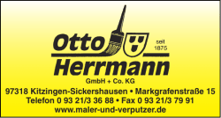 97318 Kitzingen-Sickershausen • Markgrafenstraße 15 Telefon 0 93