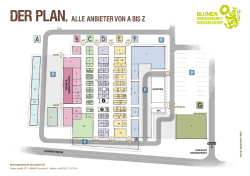 Hallenplan - Blumengroßmarkt Düsseldorf eG