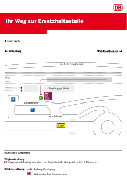 Amorbach - Regional Bahn SH