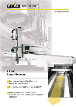 LR 200 Linear Roboter