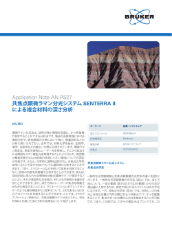共焦点顕微ラマン分光システムSENTERRA IIによる複合材料