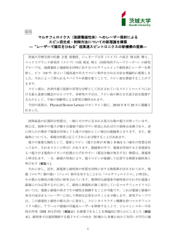 マルチフェロイクス（強誘電磁性体）へのレーザー照射による