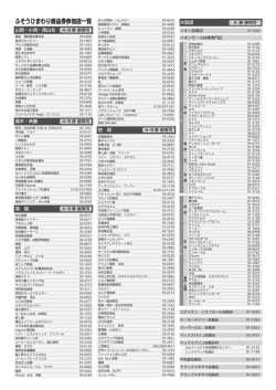 ふそうひまわり商品券参加店一覧