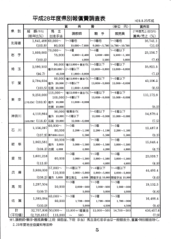 平成28年度県別報償費調査表 5