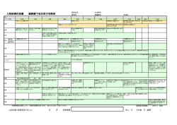 入院診療計画書 腹腔鏡下低位前方切除術