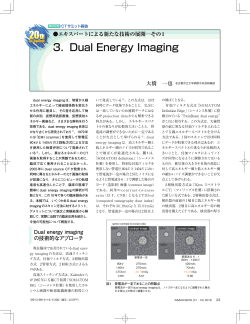 Dual Energy Imaging