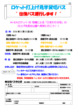 案内チラシ・申込用紙（pdf