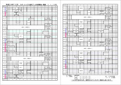 平成28年10月 1ヵ月予定のため、変更させていただく場合もあります。