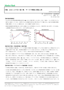 Economic Indicators 定例経済指標レポート
