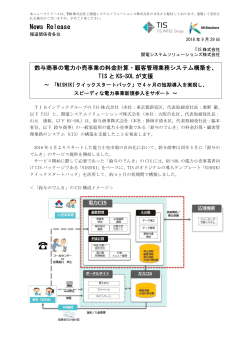 PDF資料 - TIS株式会社
