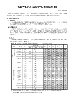 平成27年度測定結果の概要 - www3.pref.shimane.jp_島根県