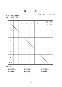 柔道（PDF：40KB）