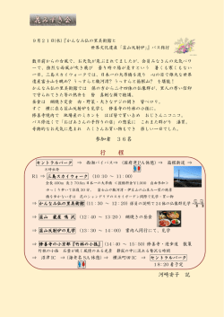 行 程