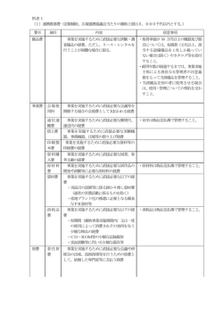 別表1(事業対象費用) [PDFファイル／249KB]