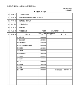 下水道公共第10号 福崎工業団地下水道舗装本復旧工事（その1）