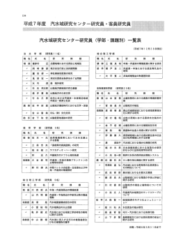 Page 1 Page 2 Page 3 編集後記空 汽水域研究センタ~の研究員として